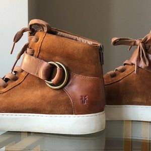 Frye Suede/Leather Hightop Sneakers 11